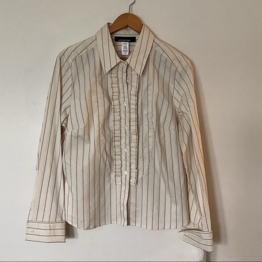 Jones New York ruffle blouse NWT - Picture 2 of 6